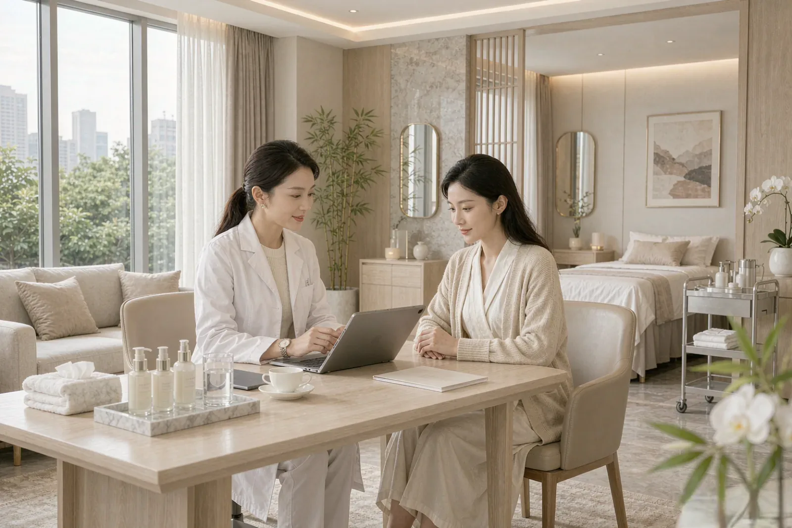 Modern aesthetic clinic in Chengdu