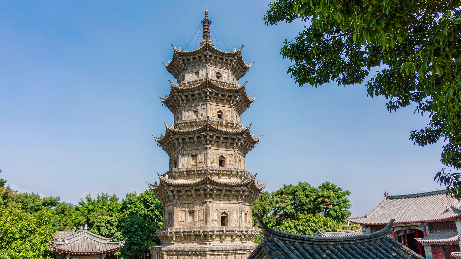 Vajra Throne Pagoda, a historic stone pagoda in Guandu