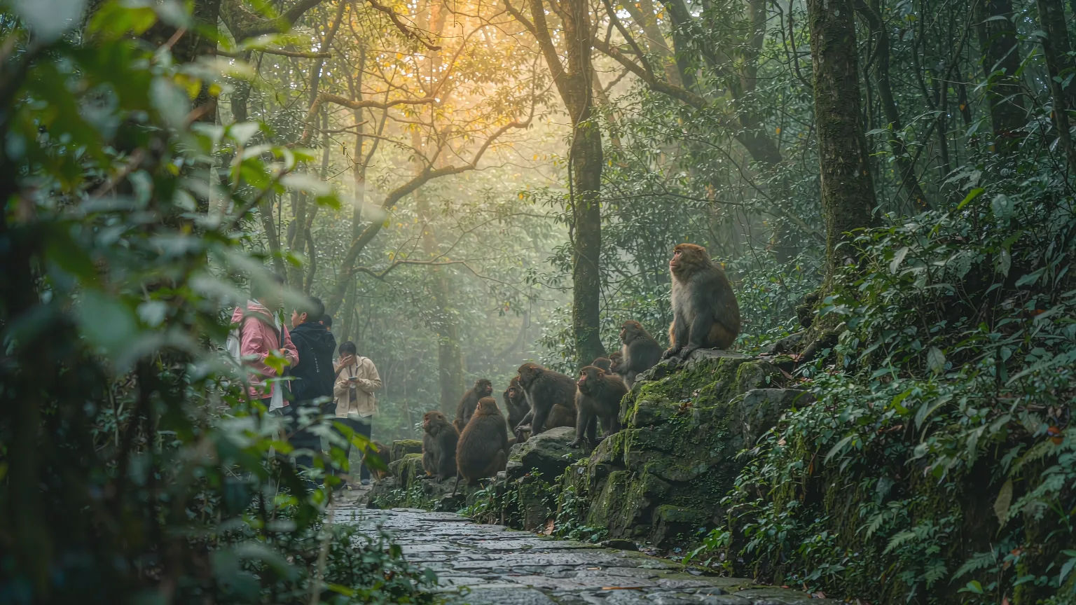 Mount Emei Ecological Monkey Area