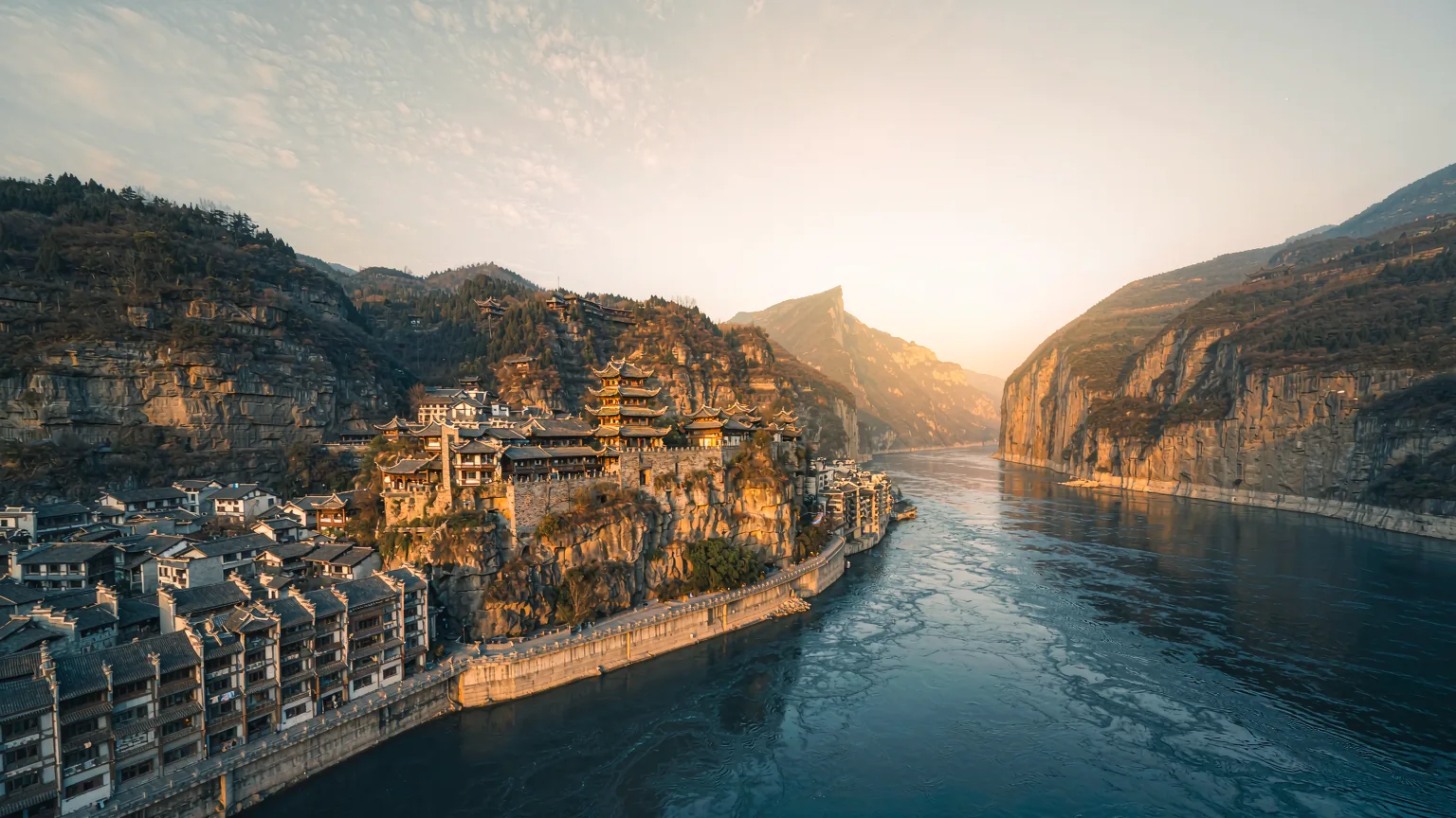 White Emperor City and Qutang Gorge