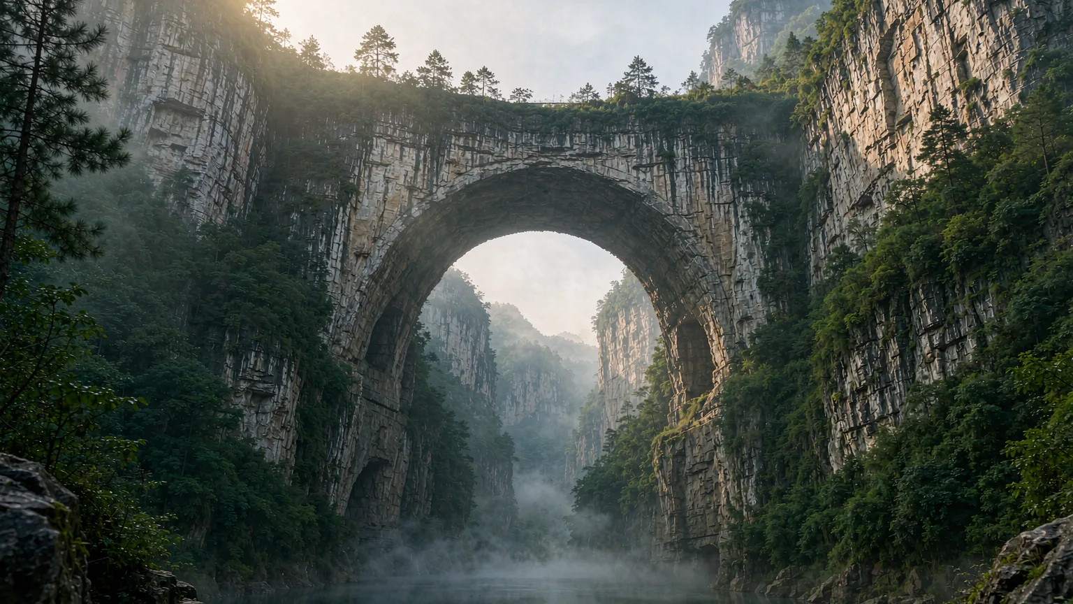 Wulong Three Natural Bridges