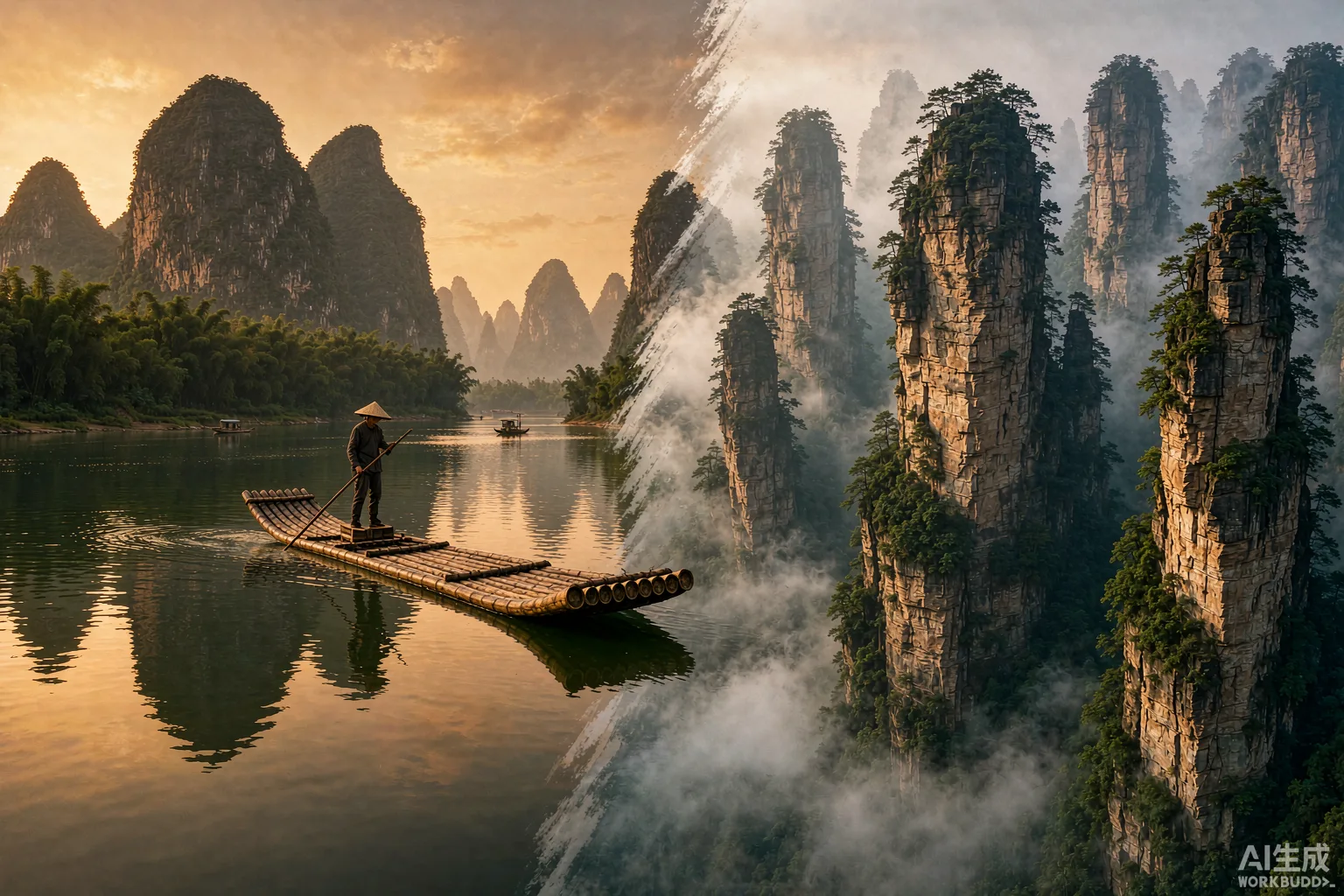 Guilin vs Zhangjiajie: Lanskap Mana yang Harus Anda Lihat?