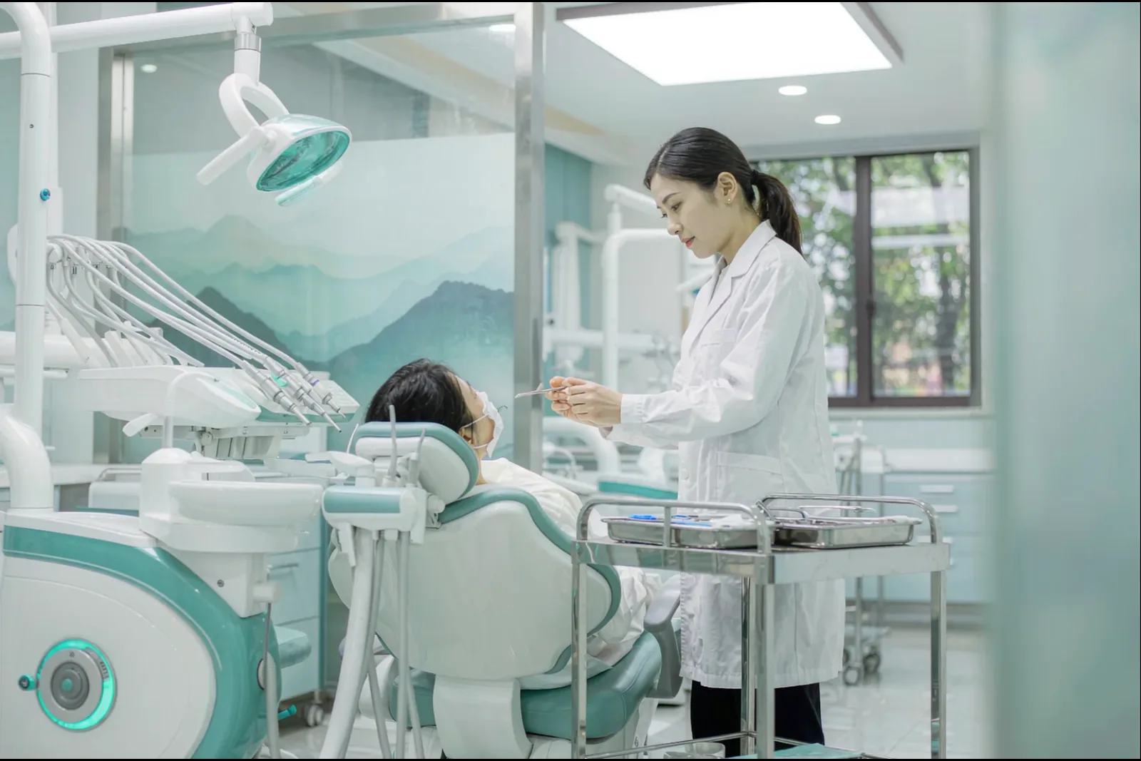 Modern dental clinic in Chengdu