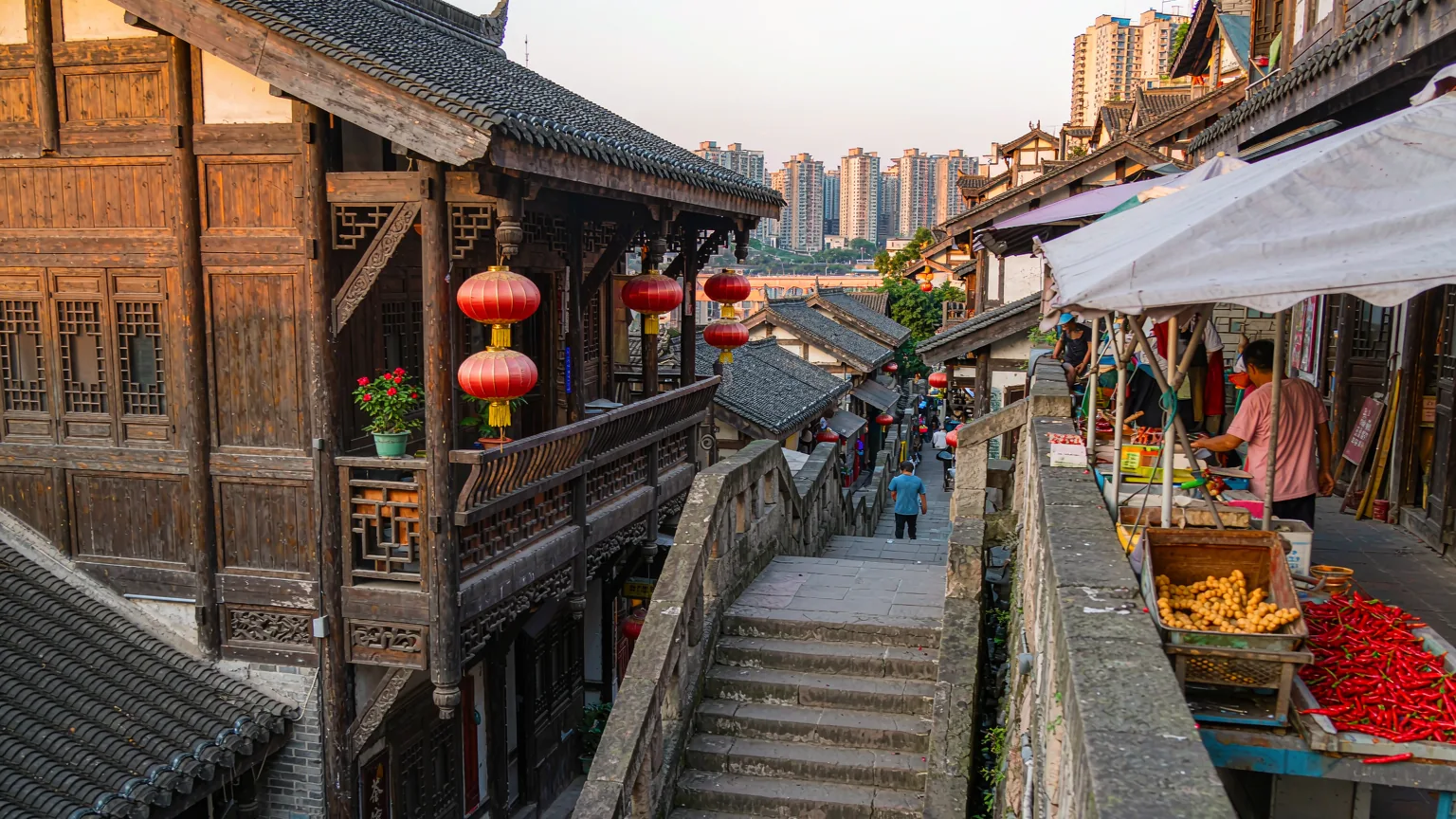 Ciqikou Ancient Town & Jialing River Half-Day Tour