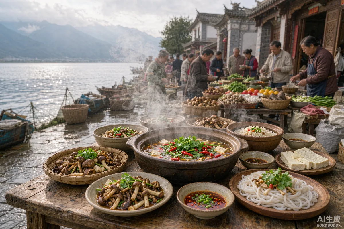 Cucina locale di Dali