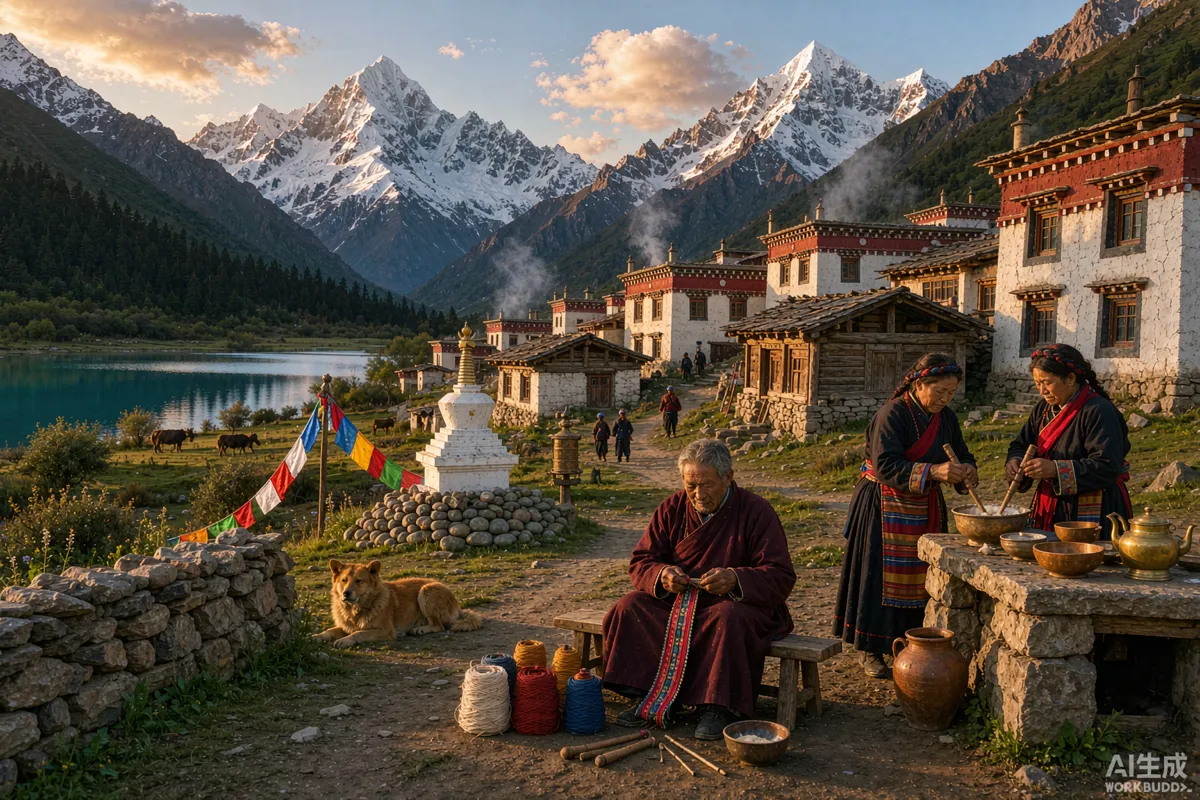 Viaggio approfondito nella cultura tibetana di Daocheng