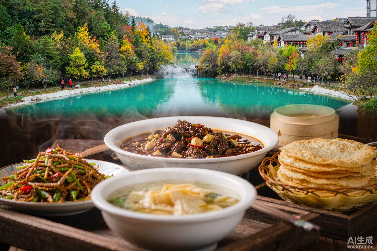 Tour gastronomico di 2 giorni tra i sapori di Jiuzhaigou