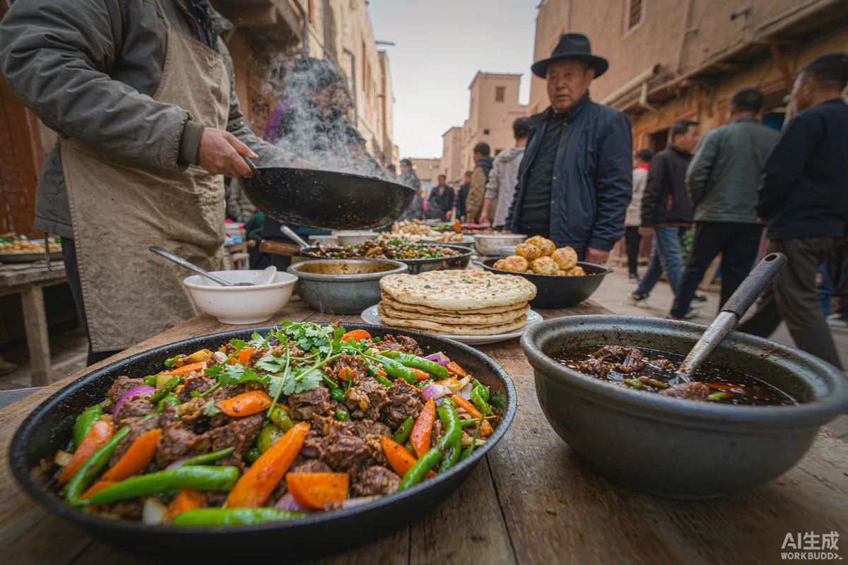 Tour gastronomico di 2 giorni a Kashgar