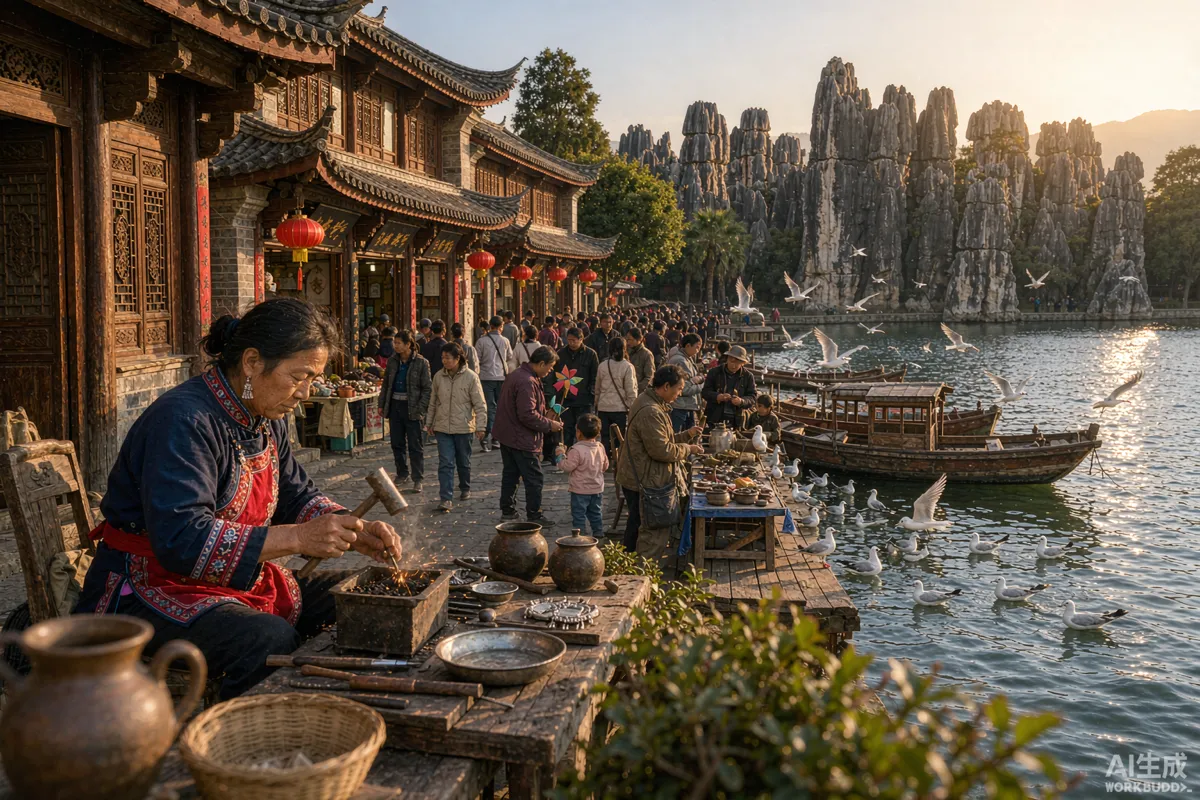 Kunming In-Depth Culture · Ancient Town & Intangible Heritage 2-Day Tour