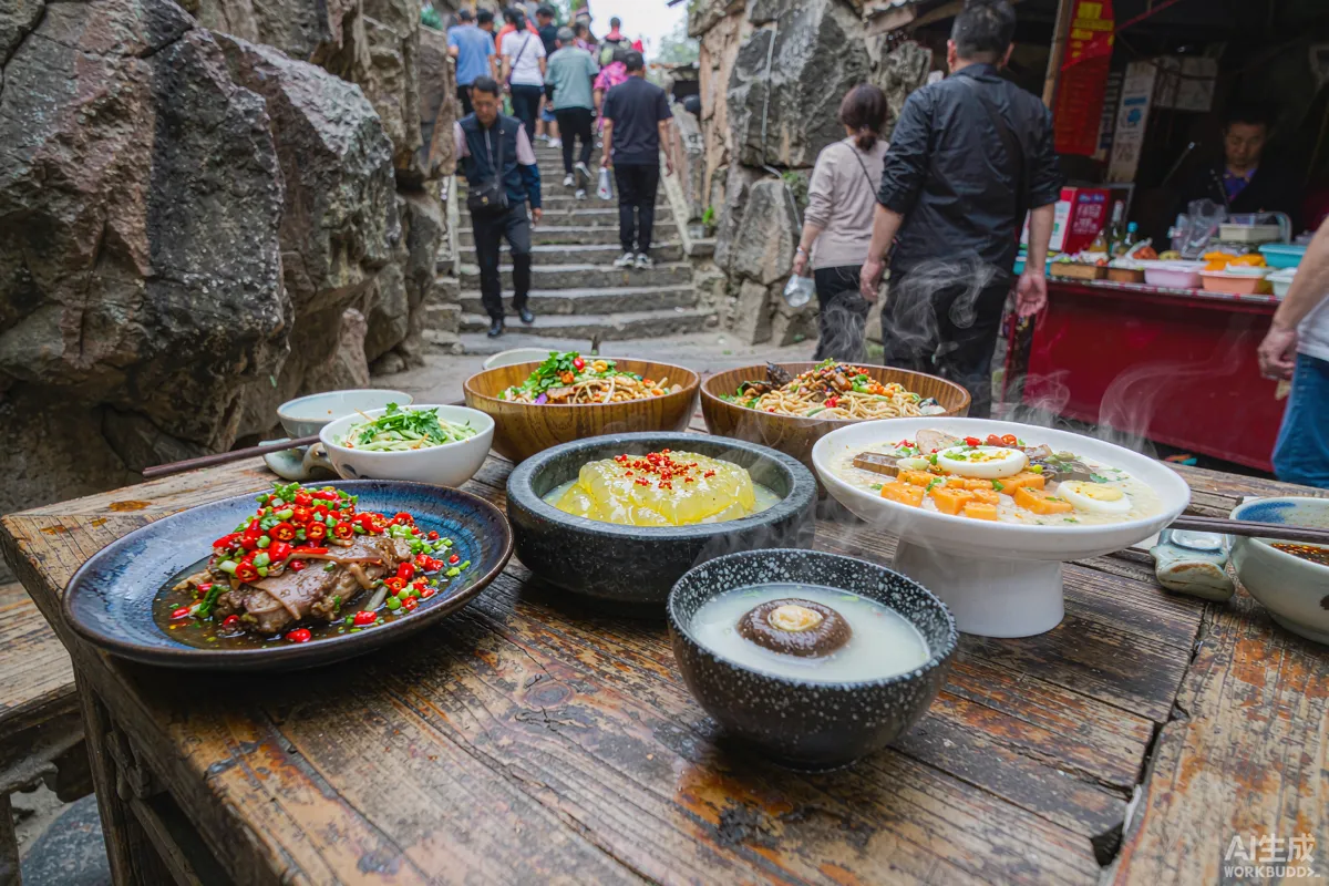 Tour gastronomico locale a Tai'an: mercati e street food