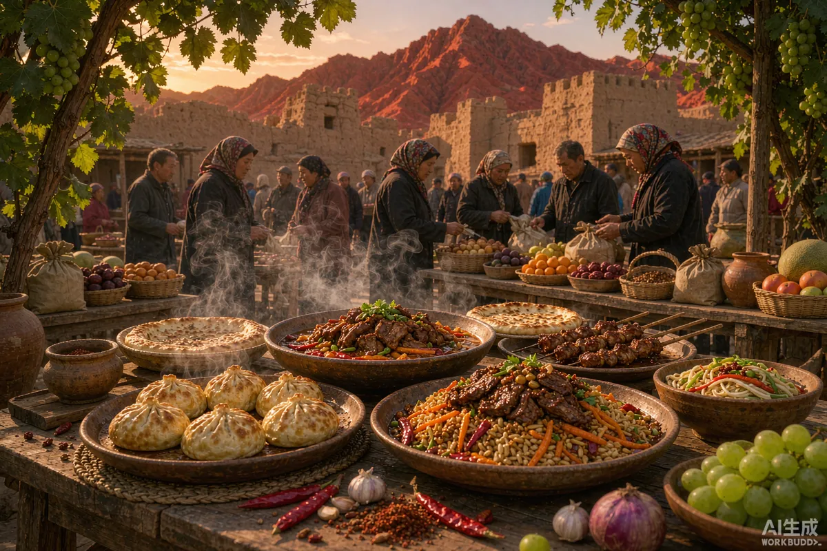 Esperienze gastronomiche locali a Turpan