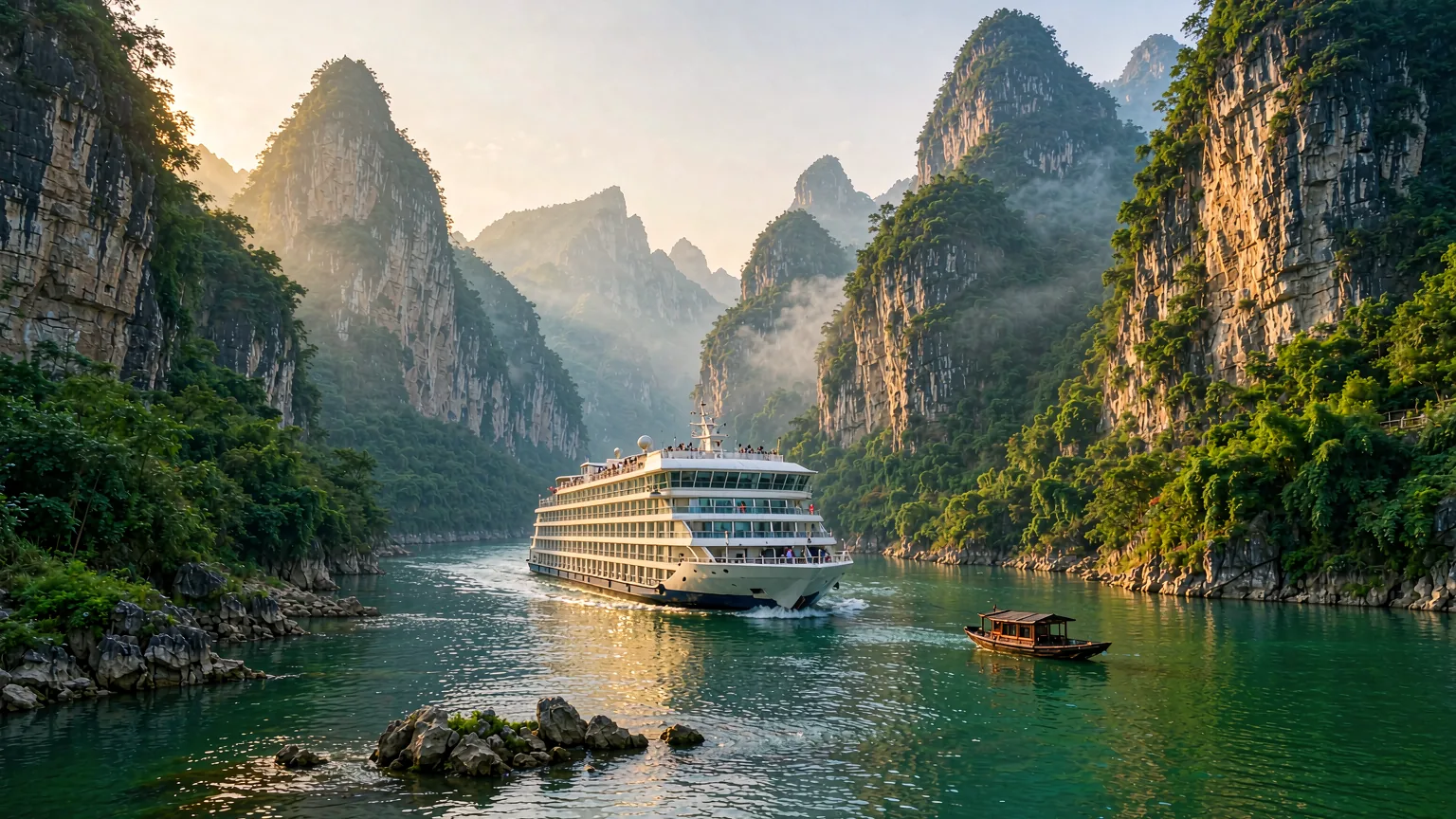 Day 10 Yangtze River cruise · Fengdu Ghost City/Shuangguishan